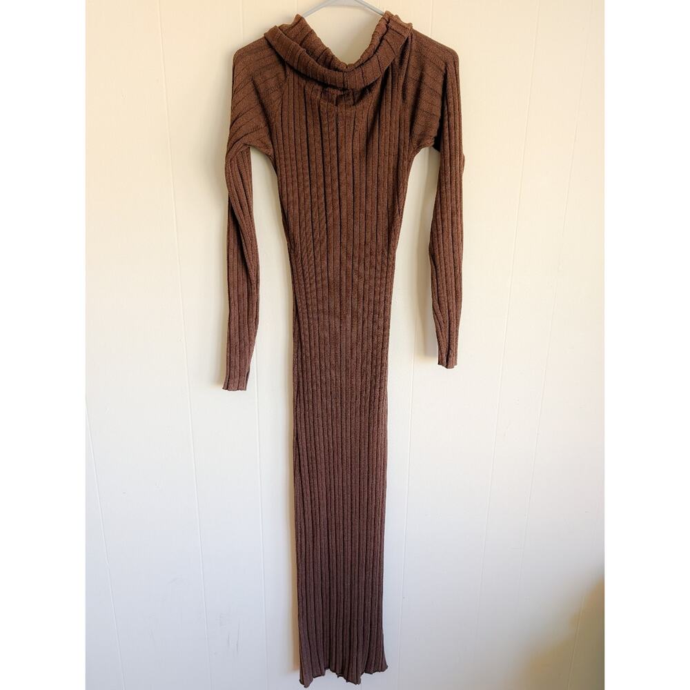 SNDYS Baha Off The Shoulder Ribbed Maxi Dress - Picture 3 of 4